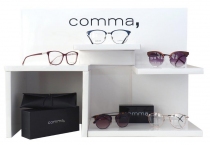 POP comma, Display Pappe