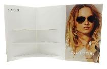 Brillendisplay, faltbar, Kartonage, 75x42cm